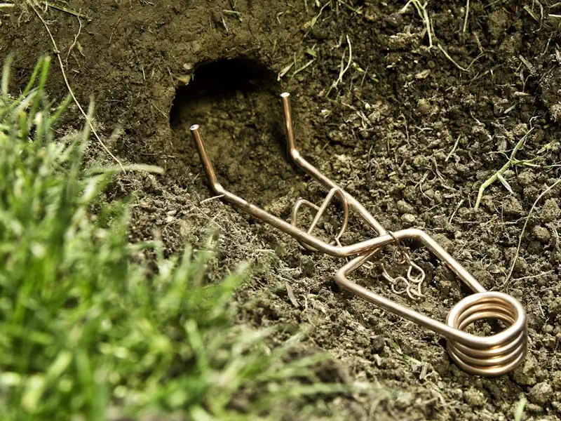 Pièges mécaniques à taupes utilisés par notre taupier à Lafox